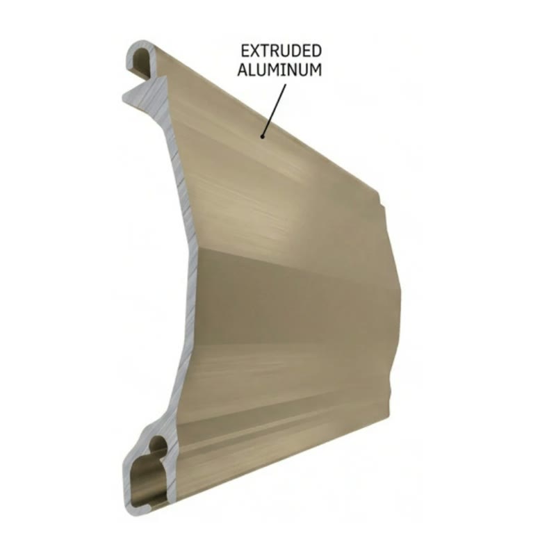 I 5600 single wall extruded aluminum slat
